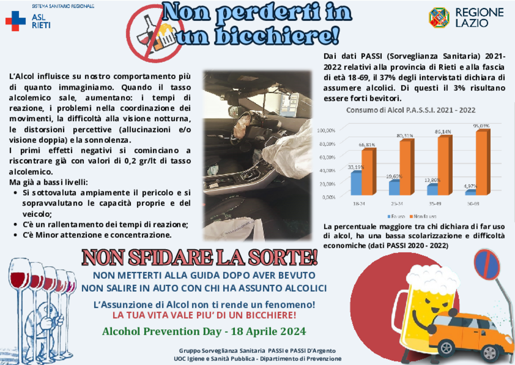 Alcol Prevention Day