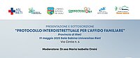 PROTOCOLLO INTERDISTRETTUALE PER L’AFFIDO FAMILIARE