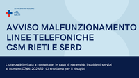 malfunzionamento linee telefoniche